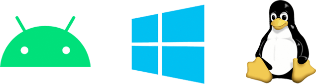 Android, Windows 或Linux。随心选择。
